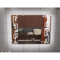 Зеркало для ванной с подсветкой Ливорно 80х60 см