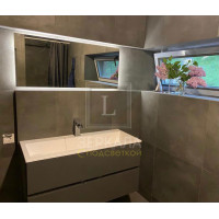 Зеркало с внутренней подсветкой для ванной комнаты Прайм 50х135 см (500х1350 мм) 